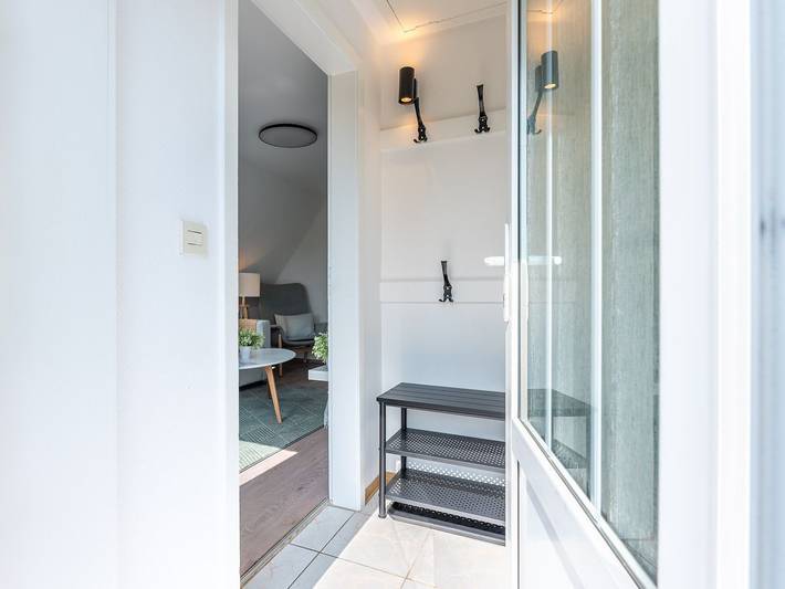 Ferienwohnung für 4 Personen, mit Balkon und Garten sowie Ausblick in Utersum - 2