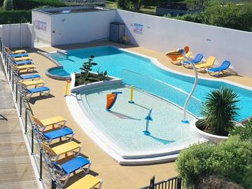 Camping für 4 Personen, mit Kinderpool in Atlantikküste Frankreich