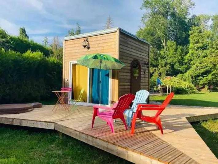 Camping pour 8 personnes, avec Jacuzzi ainsi que Piscine et Sauna en Champagne-Ardenne