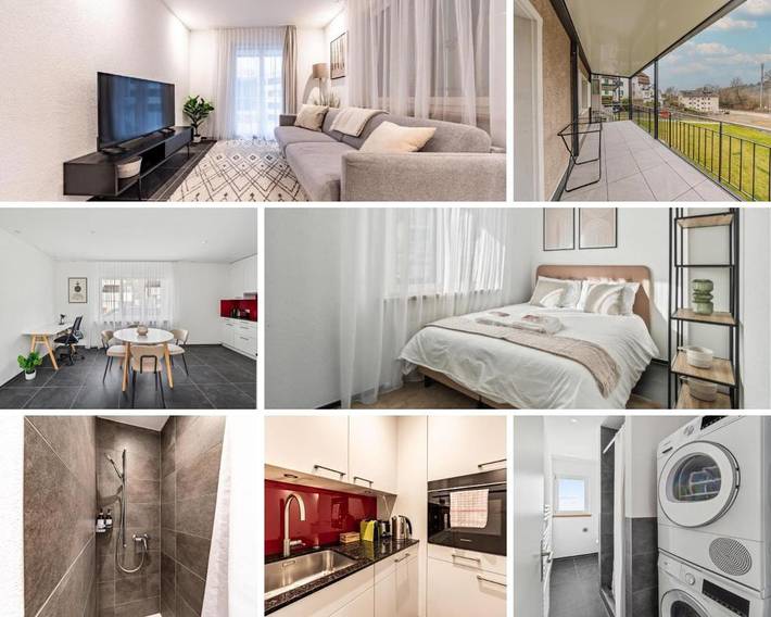 Ferienwohnung für 4 Personen, mit Balkon - 1