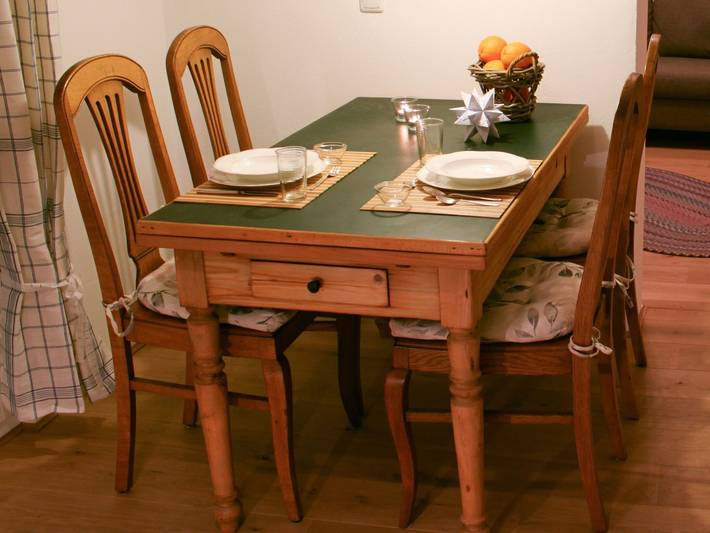 Ferienwohnung für 4 Personen, mit Garten und Sauna
