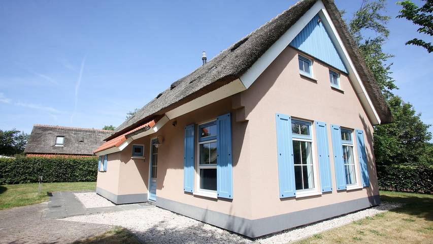 Chalet für 4 Personen, mit Pool und Terrasse sowie Garten auf Texel