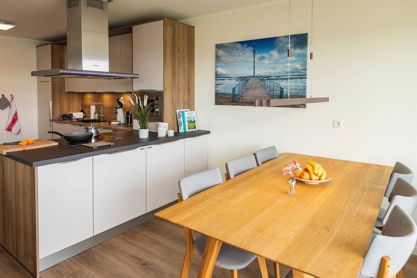 Ganze Wohnung, Meeresblick Schöne Aussicht Haus 2 We 22 in Hohwacht Strand, Hohwacht