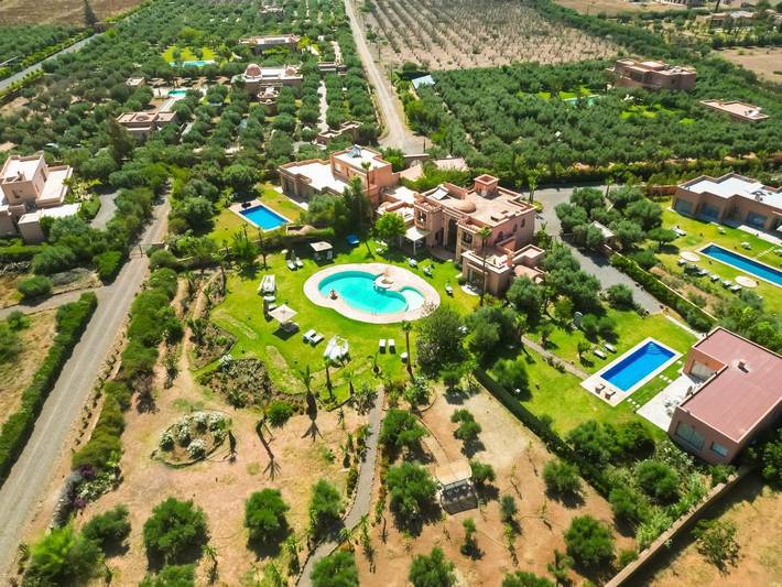 Maison d’hôte pour 2 personnes, avec piscine et jardin à Tahannaout