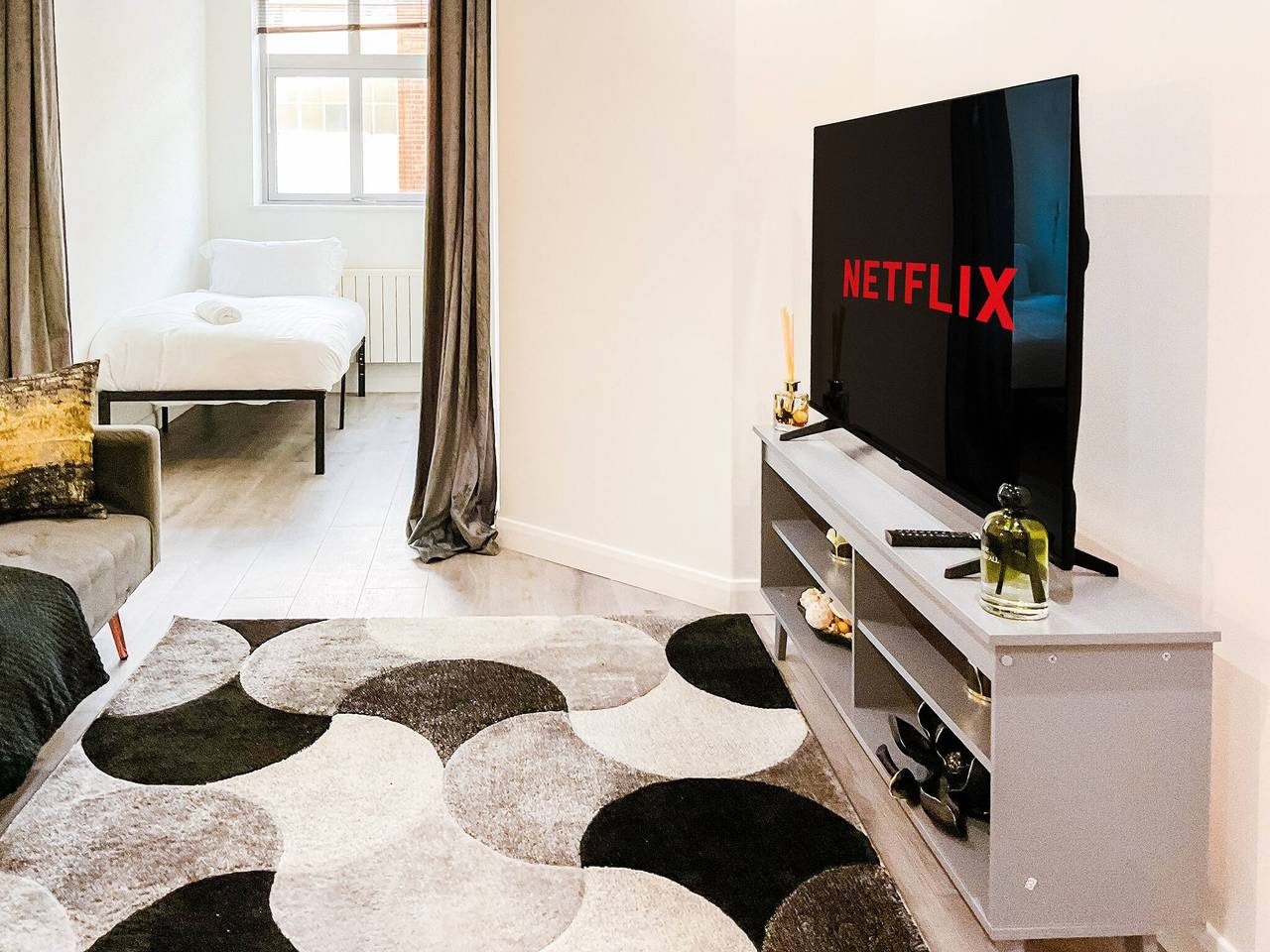 Apartamento entero, Amplio apartamento en el centro de la ciudad para hasta 5 in Leicester, Heart of England