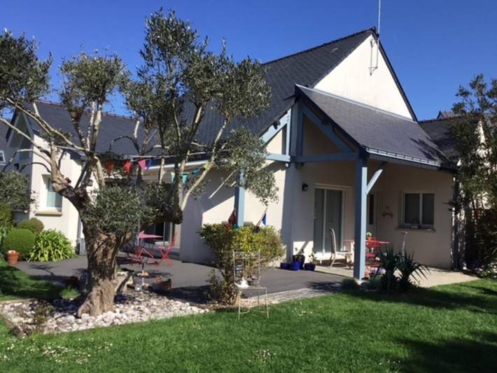 Chambre d’hôte pour 4 personnes, avec Terrasse et Jardin