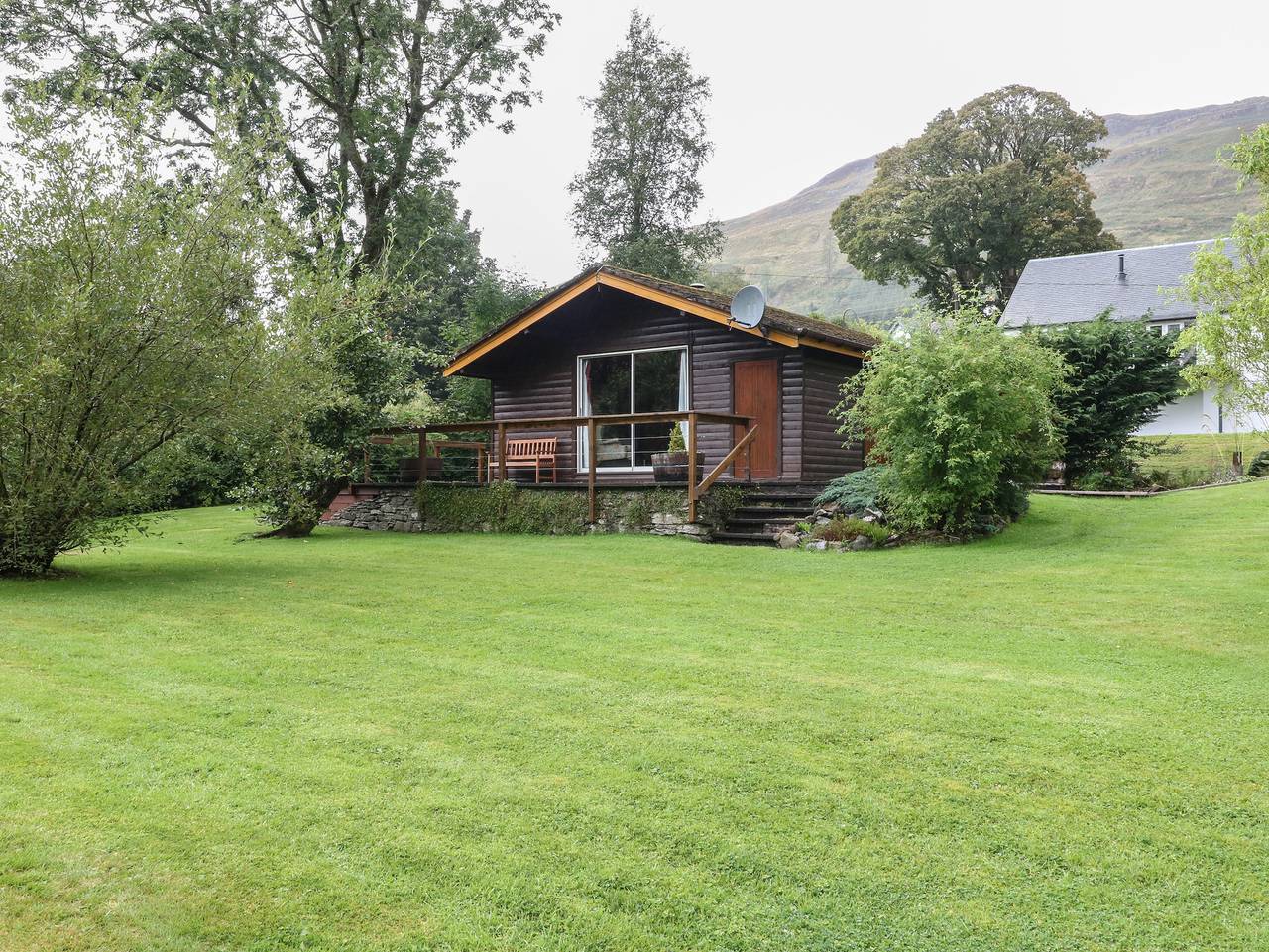 Lodge für 4 Personen mit Garten in Killin, Stirling und Umgebung