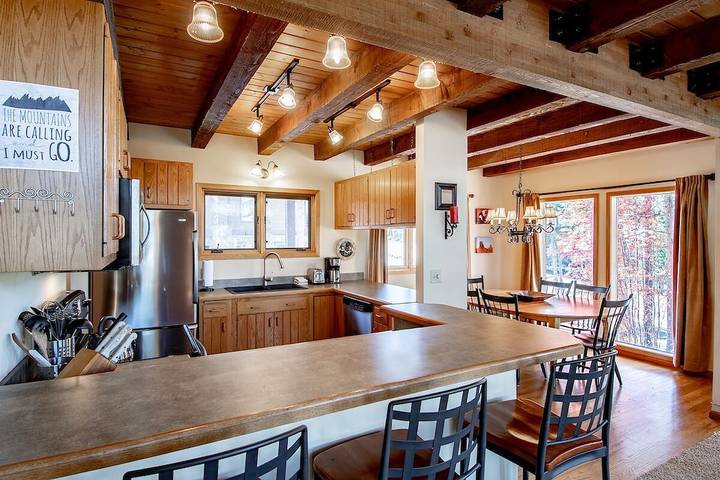 Vacation home for 10 people, with balcony and hot tub in Breckenridge