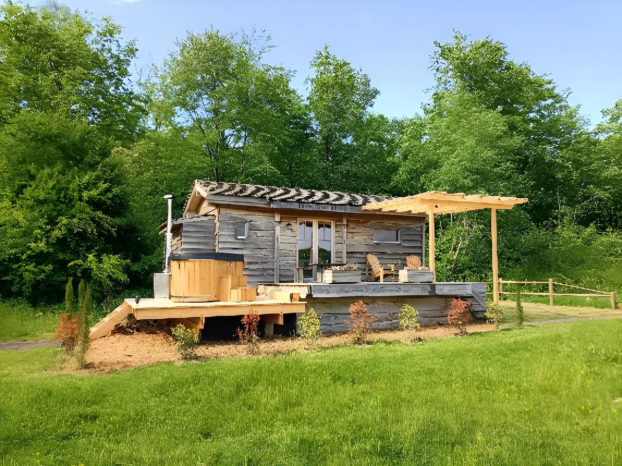Cabane 'Robin Hood' met privéterras en Scandinavisch bad, foto 9