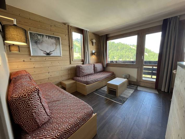 Gîte pour 5 personnes, avec piscine et balcon dans Plagne 1800 - 4