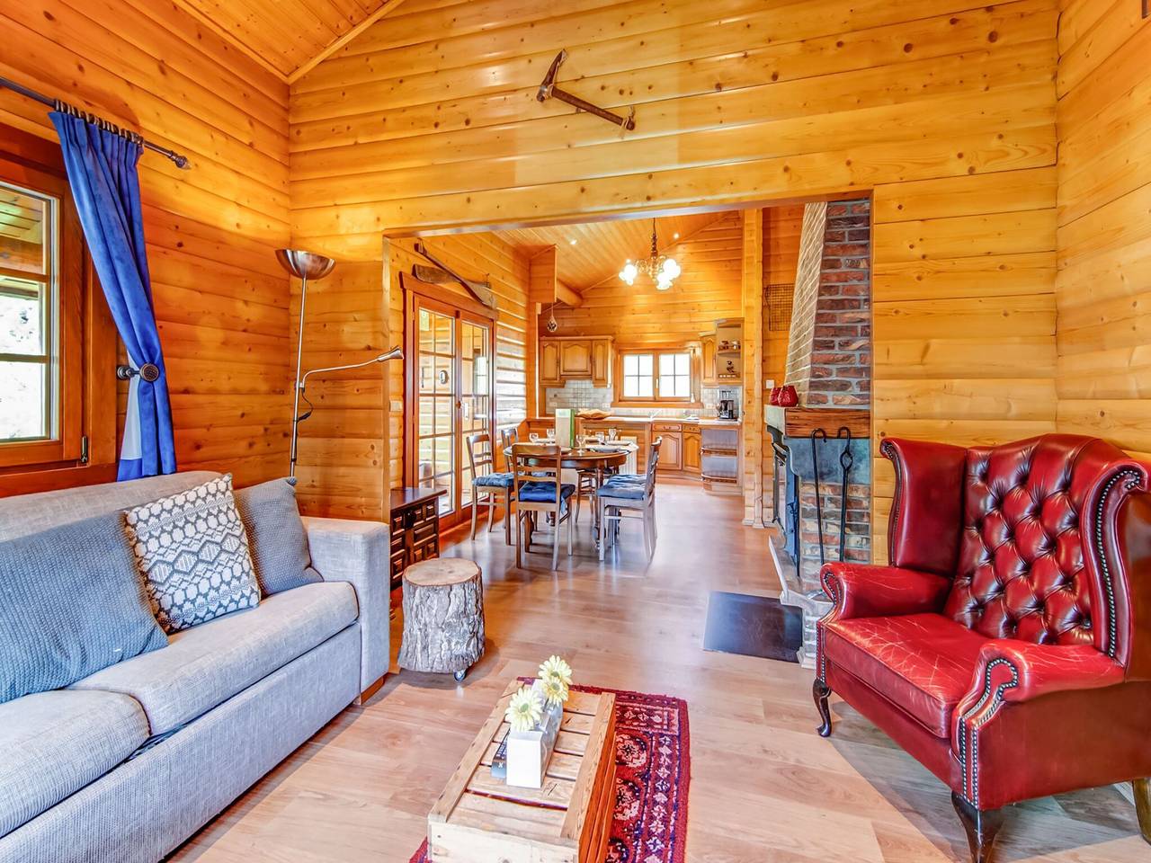 Chalet nabij Ardense bossen in Sougné-Remouchamps, Aywaille