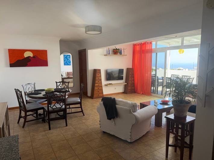 Ferienhaus 'Casita Canaria' mit Meerblick, privatem Pool und WLAN in La Asomada, Tías