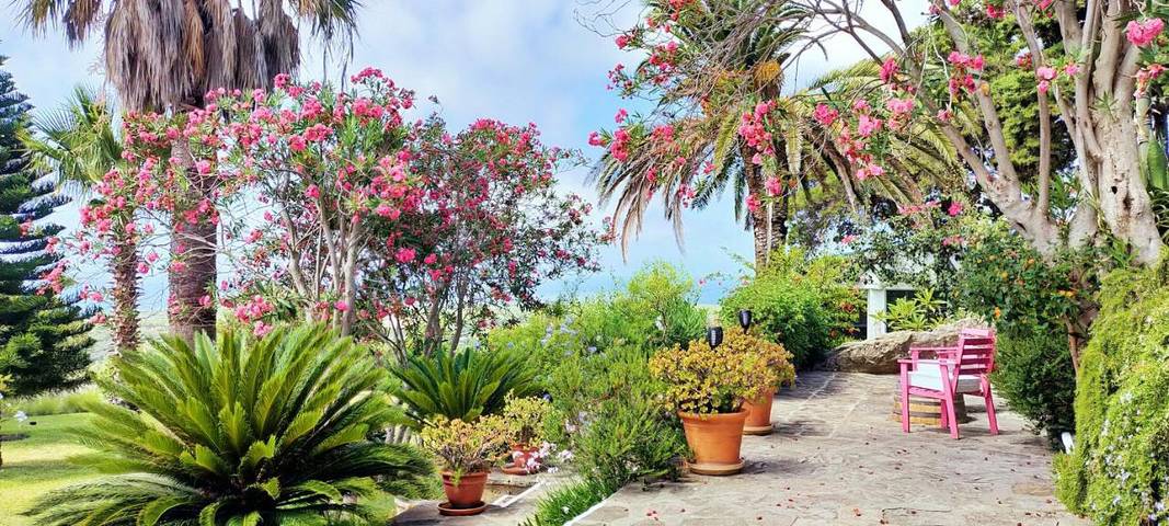 Casa para 4 personas, con jardín además de piscina y vistas, Se admiten mascotas en Tarifa