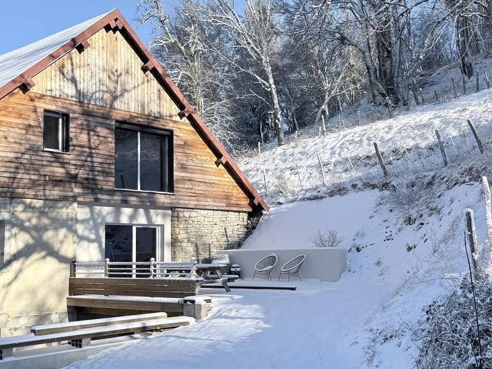 Gîte für 8 Personen, mit Terrasse am Doubs - 2