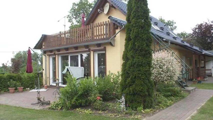 Ferienwohnung für 4 Personen, mit Garten in Rankwitz