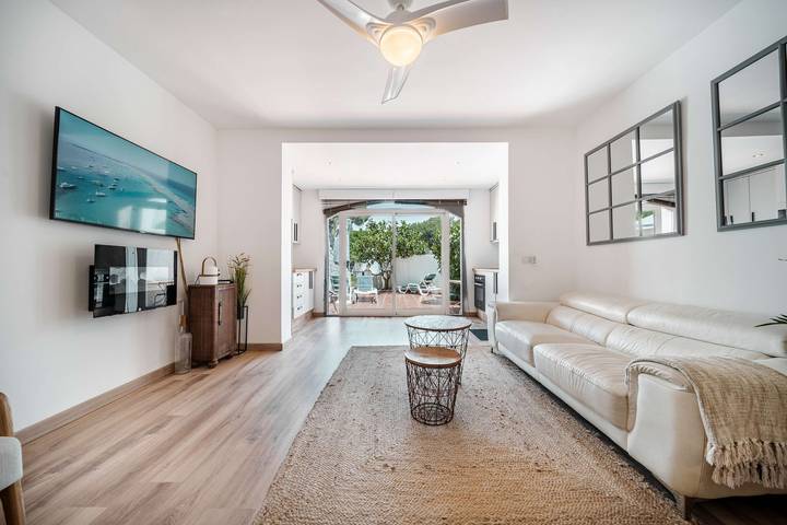 Vakantieappartement voor 5 personen, met tuin in Elviria