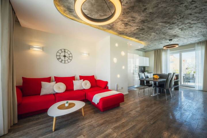 Appartement de vacances pour 4 personnes, avec balcon