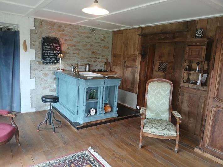 Appartement de vacances pour 4 personnes, avec Balcon et Terrasse ainsi que Jardin et Piscine