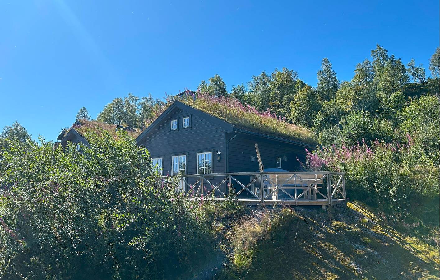 Ferienhaus für 6 Personen mit Terrasse in Åseral