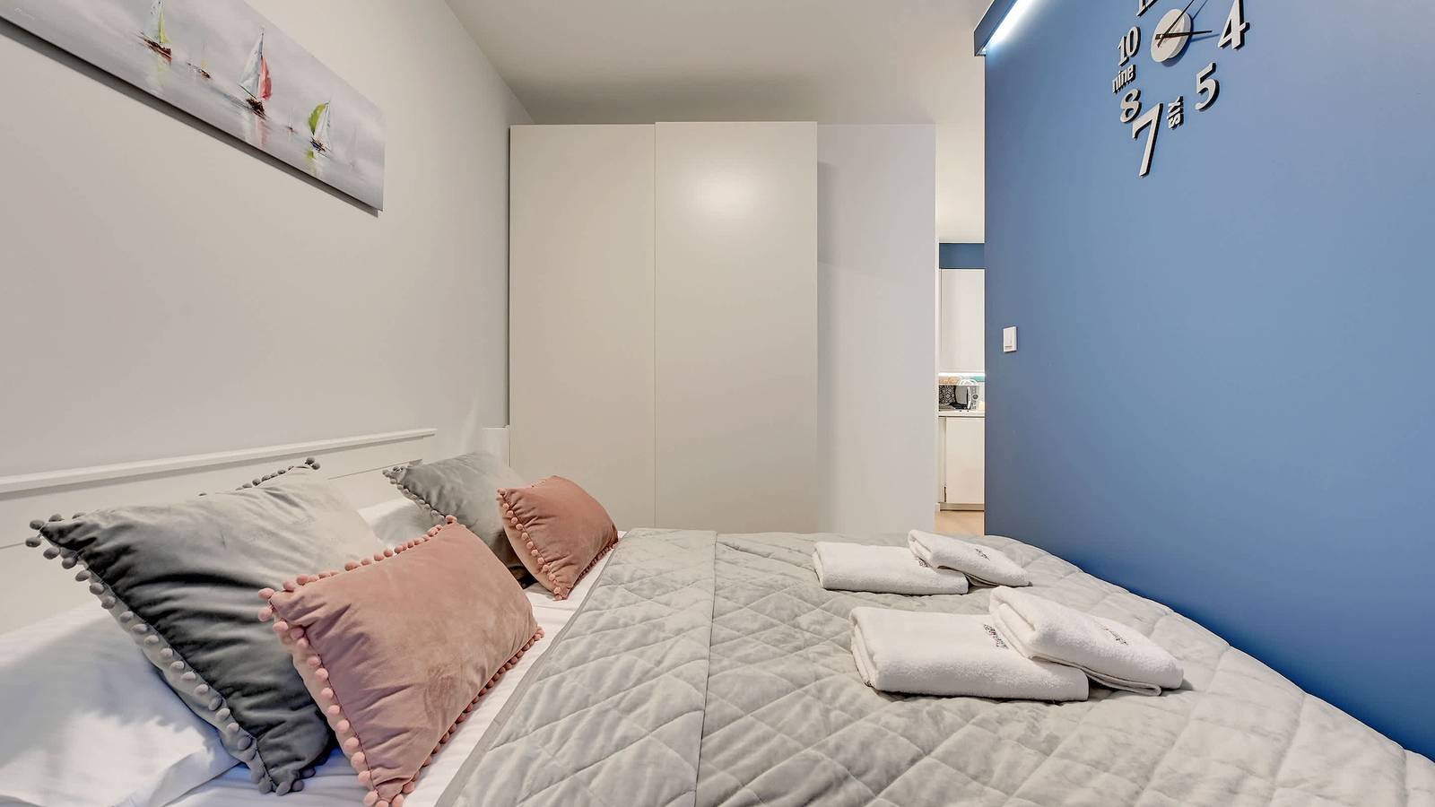 Cały apartament wypoczynkowy, Stylish Studio in the Center of Gdansk | Swimming Pool, Sauna and Gym in Gdańsk, Zatoka Gdańska