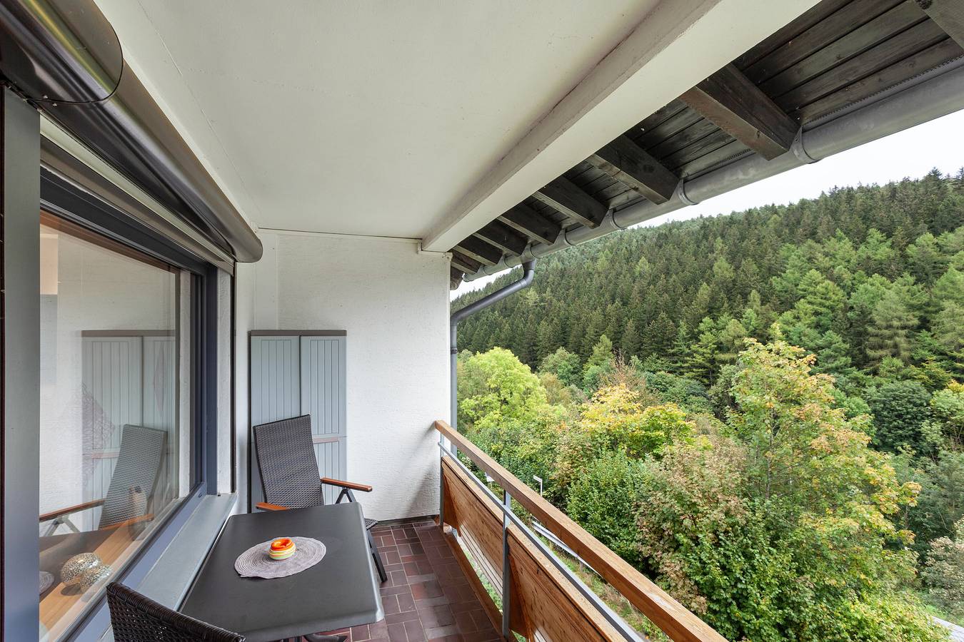 Ganze Wohnung, Ferienwohnung 'Gästehaus Centrum 2 Typ 08' mit Bergblick, Balkon und Wi-Fi in Willingen, die Mittelgebirge