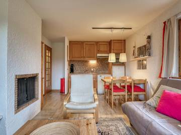 Appartement De Vacances pour 4 Personnes dans Megève, Pays du Mont-Blanc, Photo 2