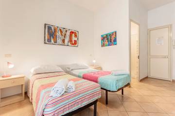 Gîte pour 3 personnes, avec balcon, animaux acceptés à Isola delle Femmine