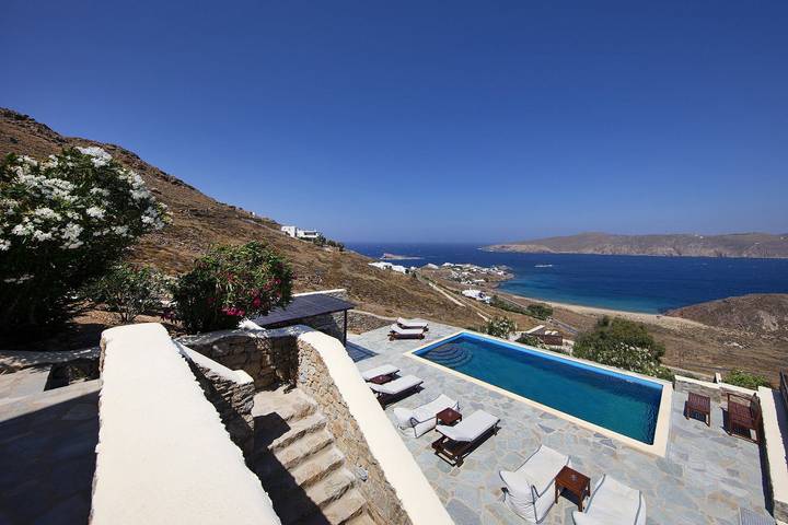 Villa mit pool für 12 Personen, mit Balkon und Terrasse sowie Garten auf Mykonos - 3