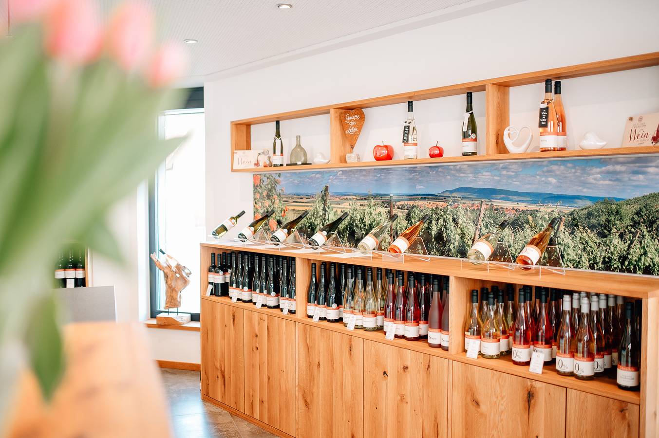 Winzerhof & Weincafe Gümpelein - Ferienwohnung 75qm mit Sauna in Willanzheim, Fränkisches Weinland