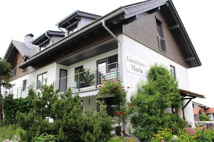 Ferienhaus für 3 Personen, mit Balkon und Ausblick