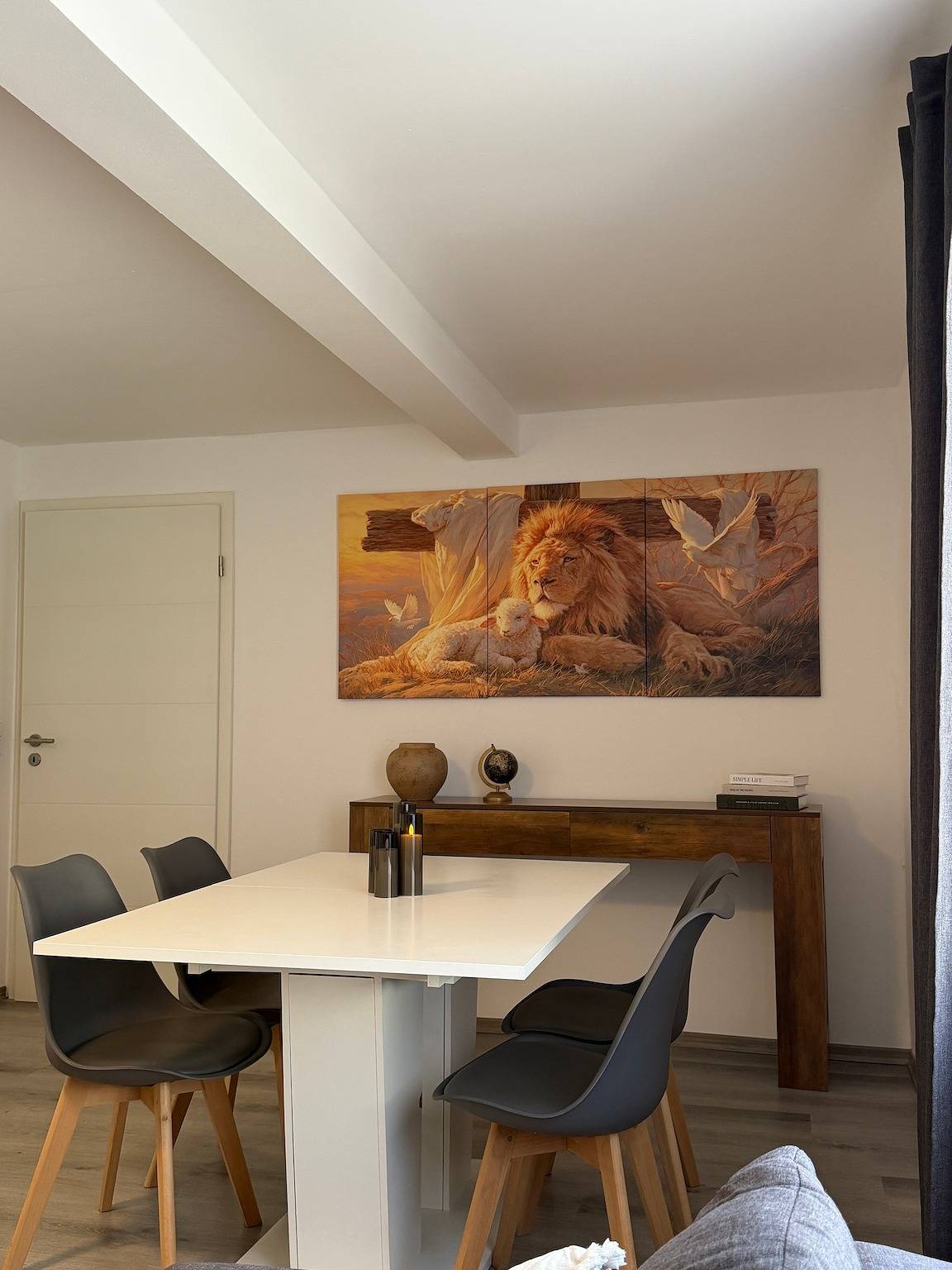 Ganze Wohnung, Ferienhaus 'Demhaus Im Haus' mit Gemeinschaftsterrasse,  und Wlan in Maindreieck