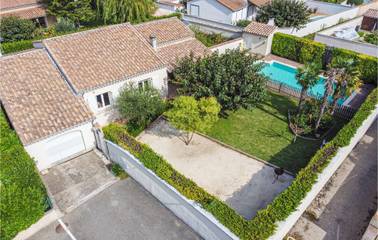 Gîte pour 6 personnes, avec jardin ainsi que piscine et terrasse à Montélimar