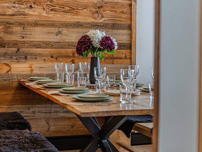 Gîte pour 10 personnes, avec balcon dans Plagne Bellecote - 4