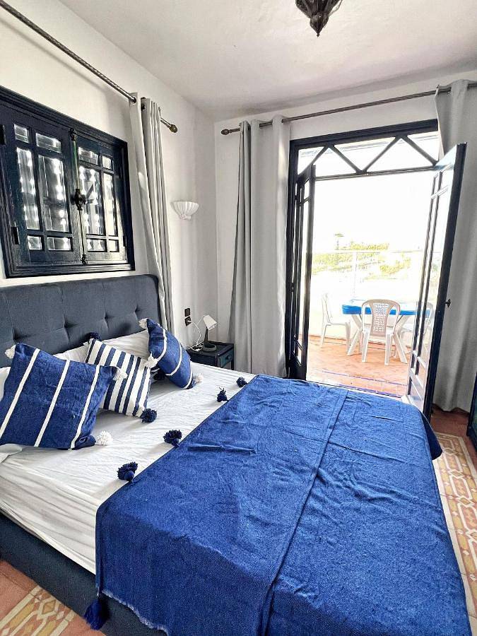 Maison de vacances pour 7 personnes, avec piscine ainsi que balcon et vue