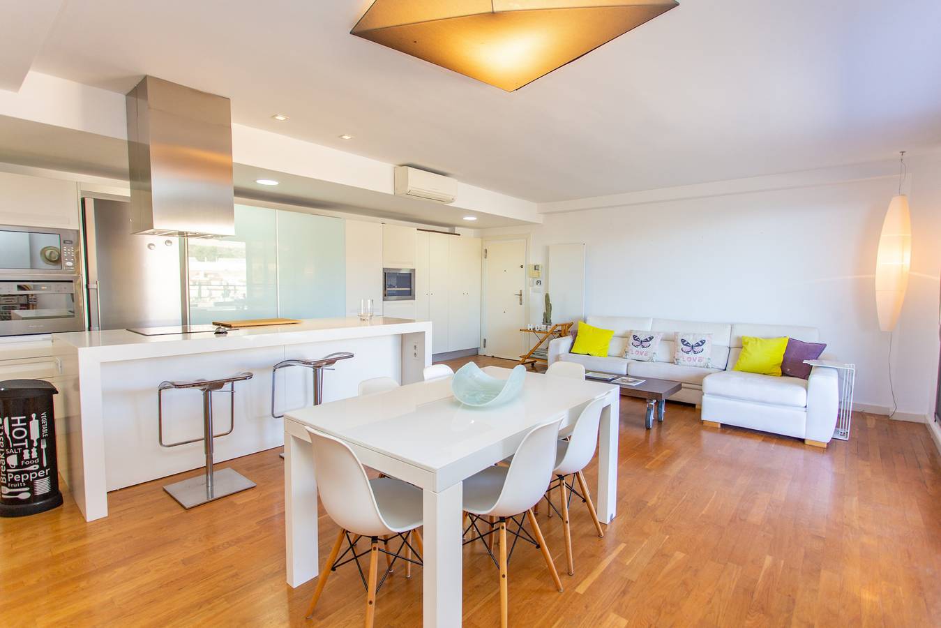 Ganze Wohnung, Ferienwohnung für 6 Personen mit Meerblick in Cullera, Costa de Valencia
