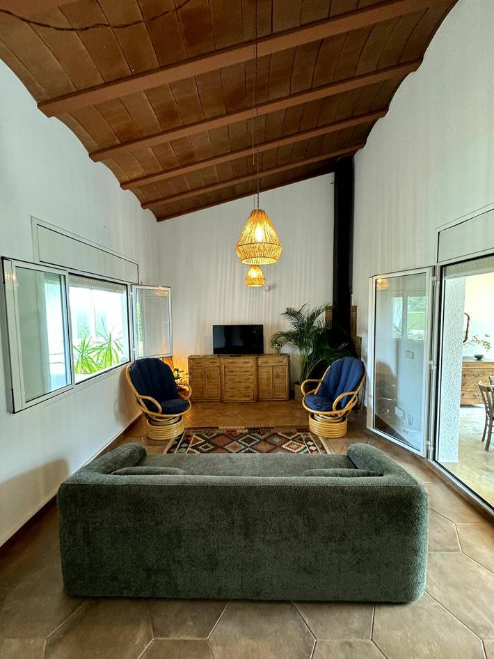 Casa rural para 6 personas, con vistas al mar y terraza además de piscina y jardín, Se admiten mascotas en La Ametlla de Mar - 3