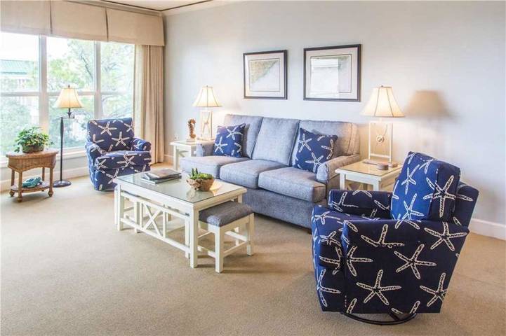 Apartamento para 2 personas, con piscina y jacuzzi además de piscina para niños y balcón en Hilton Head Island
