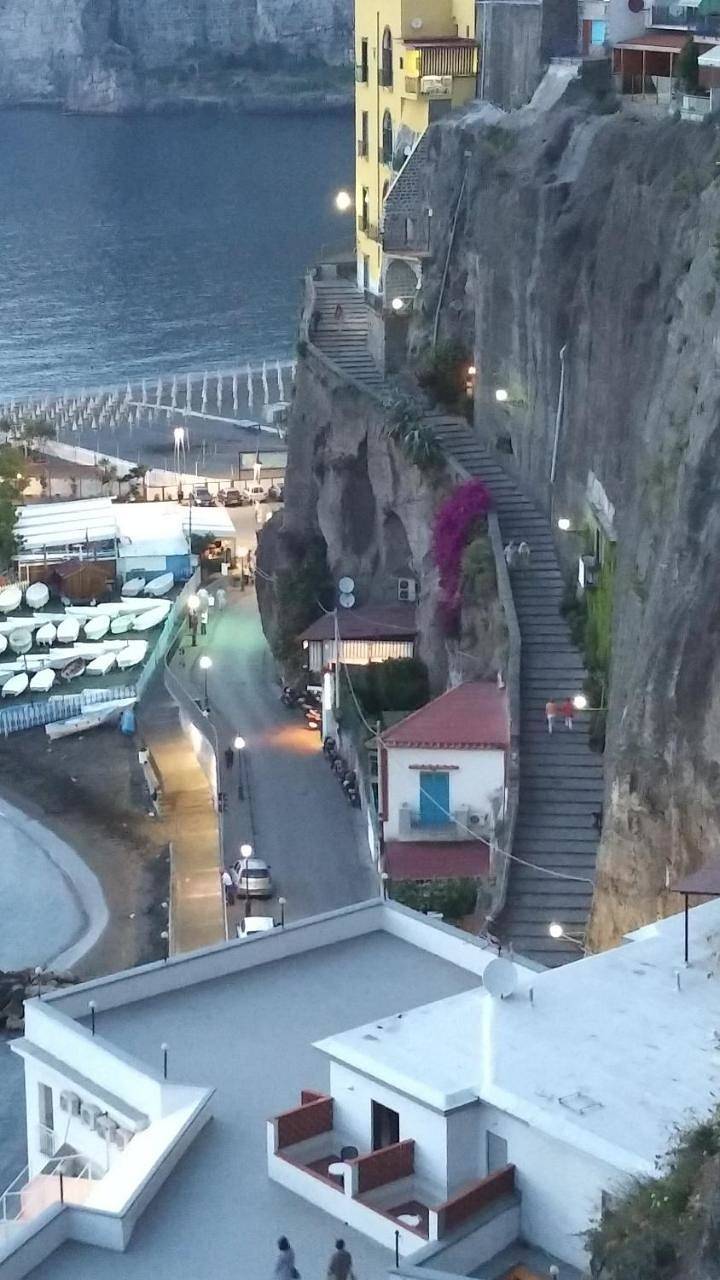 Quadruple Room with Sea View in Meta, Sorrento Coast