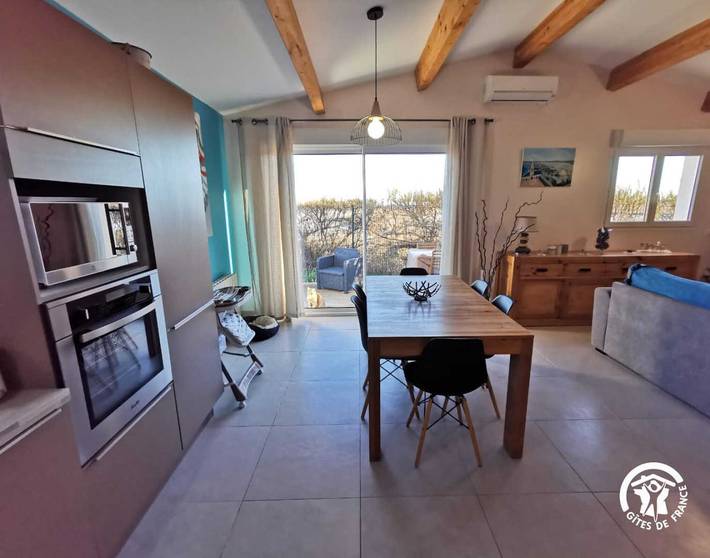Gîte pour 4 personnes, avec Terrasse et Jardin à Mireval