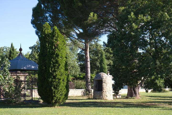 Gîte pour 2 personnes, avec vue ainsi que jardin et piscine à Mazan - 4
