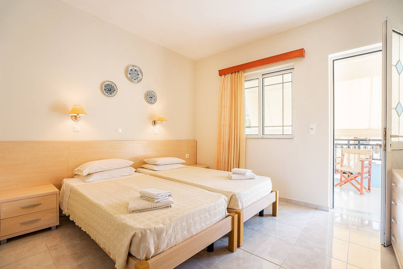 Vakantiehuis 'Olympus Tilos Apt Twin B1' met Zeezicht, Wifi en Airconditioning, foto 11