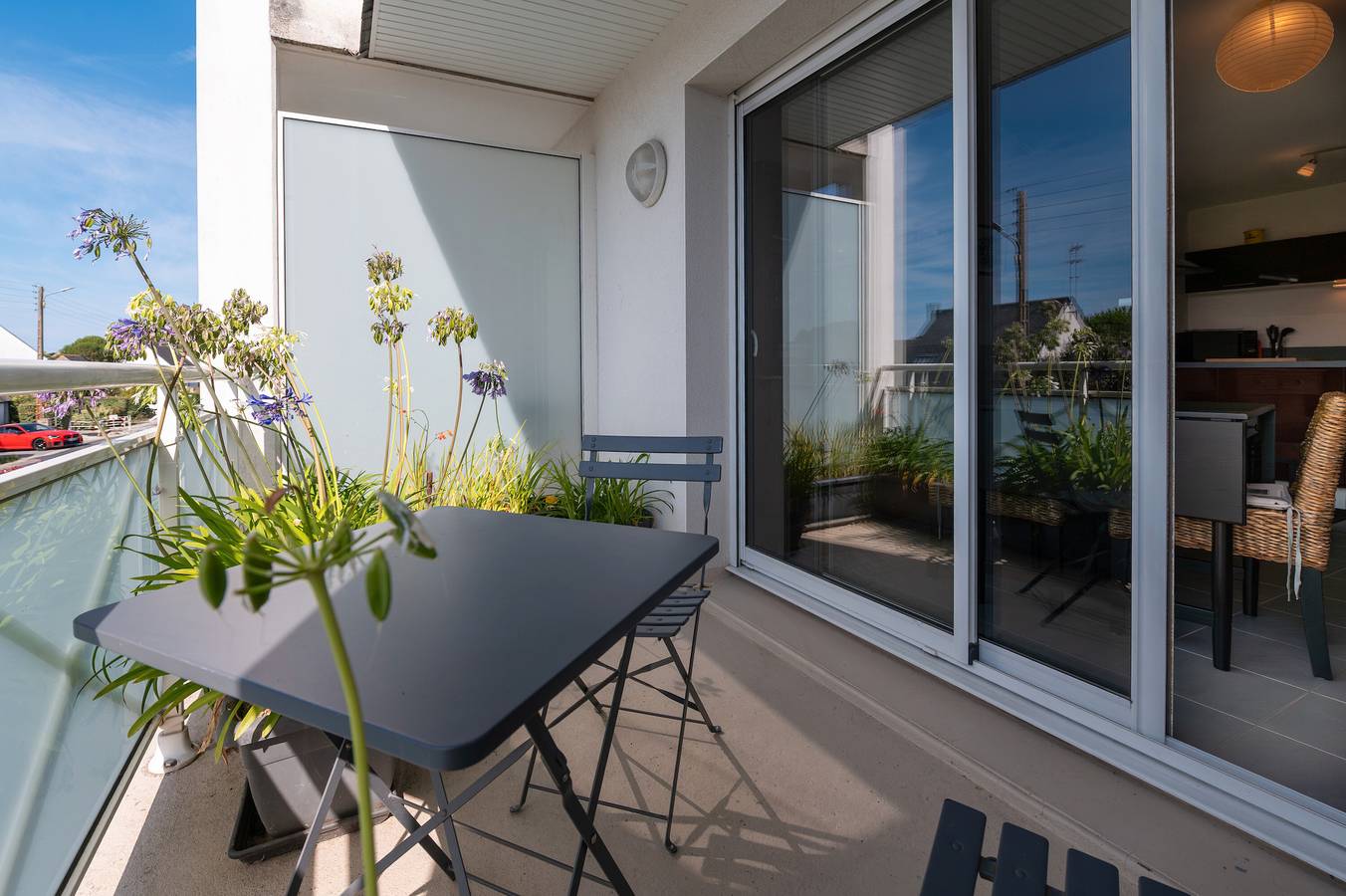 Apartamento entero, Apartamento 'Résidence Mer Et Pins' con Terraza Privada y Balcón in Saint-Philibert, Côte des Mégalithes