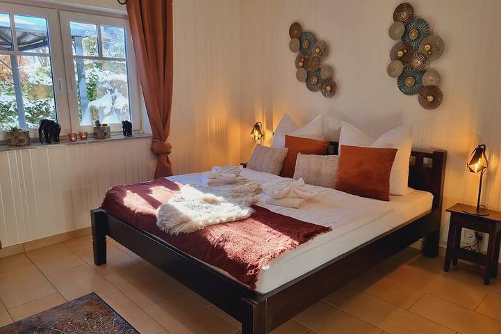 Gîte pour 2 personnes, avec jacuzzi et jardin, animaux acceptés à Burbach - 3