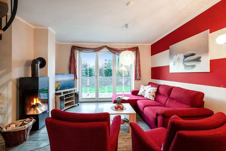 Ferienhaus für 5 Personen, mit Garten und Sauna, mit Haustier in Klausdorf