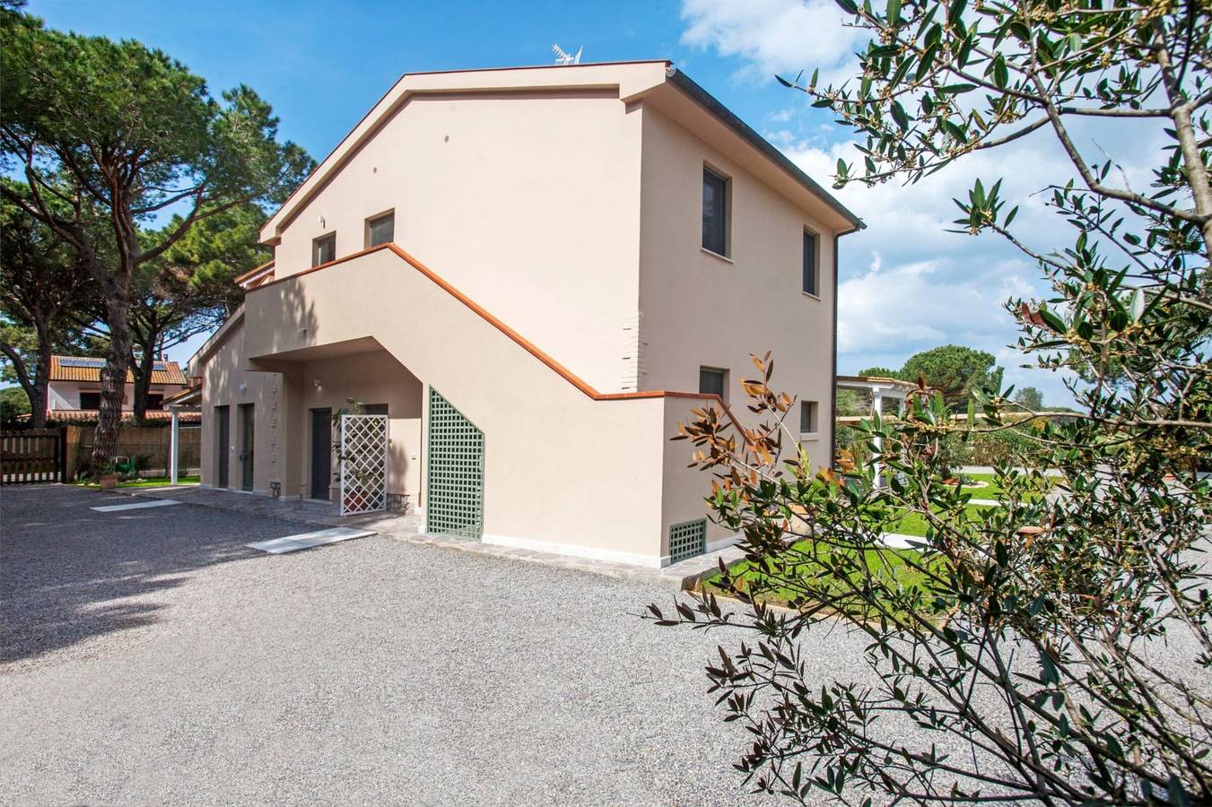 'Casale Lorenzo - Zimmer 3' mit privater Veranda, Gemeinschaftsgarten und Klimaanlage in Orbetello, Grosseto Provinz