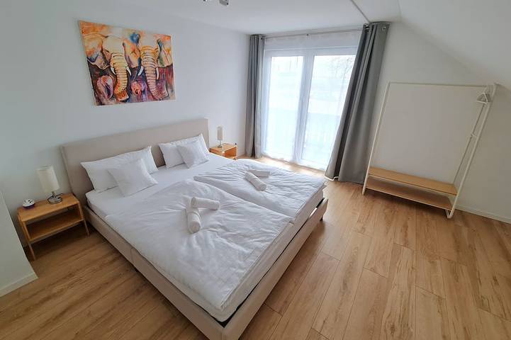 Appartement de vacances pour 8 personnes, avec balcon, animaux acceptés