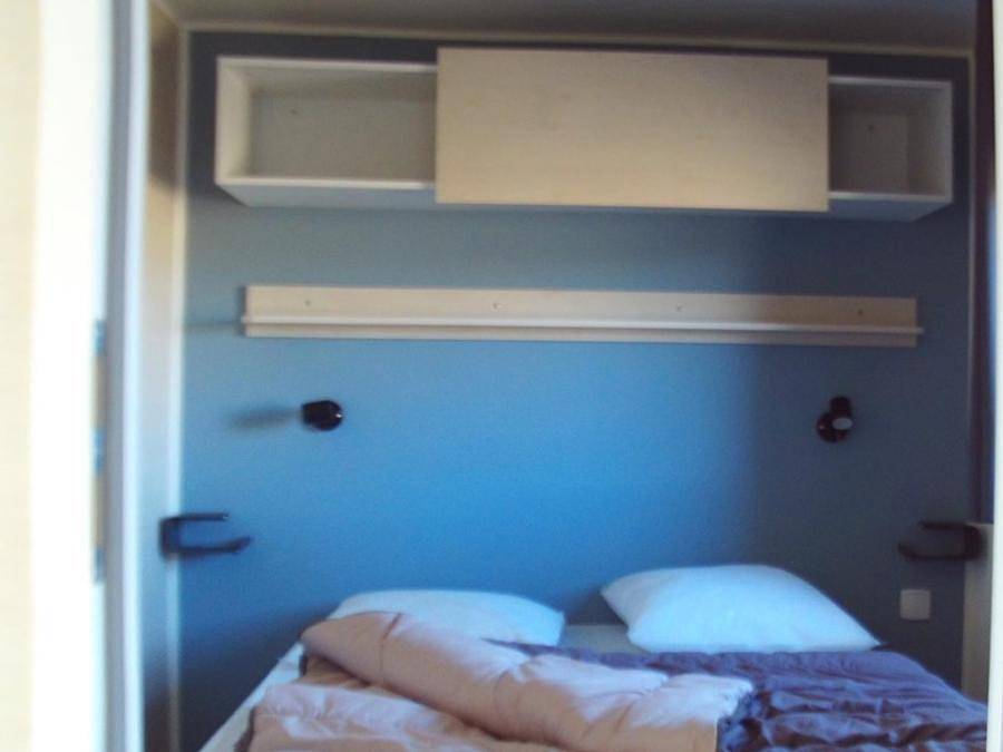 Camping Mas Llinas  - Mobile home 2 persons - Cahita 1 bedroom air-conditioned in Le Boulou, Mediterranean Coast (France)