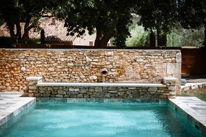 Chambre d’hôte pour 2 personnes, avec Terrasse et Jardin ainsi que Piscine et Vue à Gargas