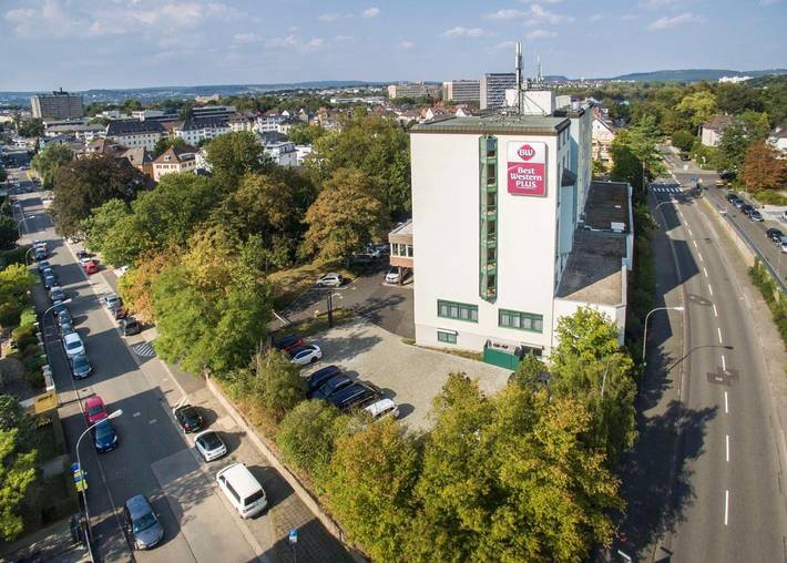 Hotel für 3 Personen, mit Terrasse und Pool sowie Sauna in Gießen - 2