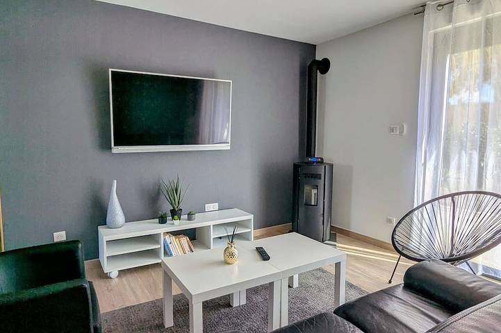 Gîte pour 4 personnes, avec jardin